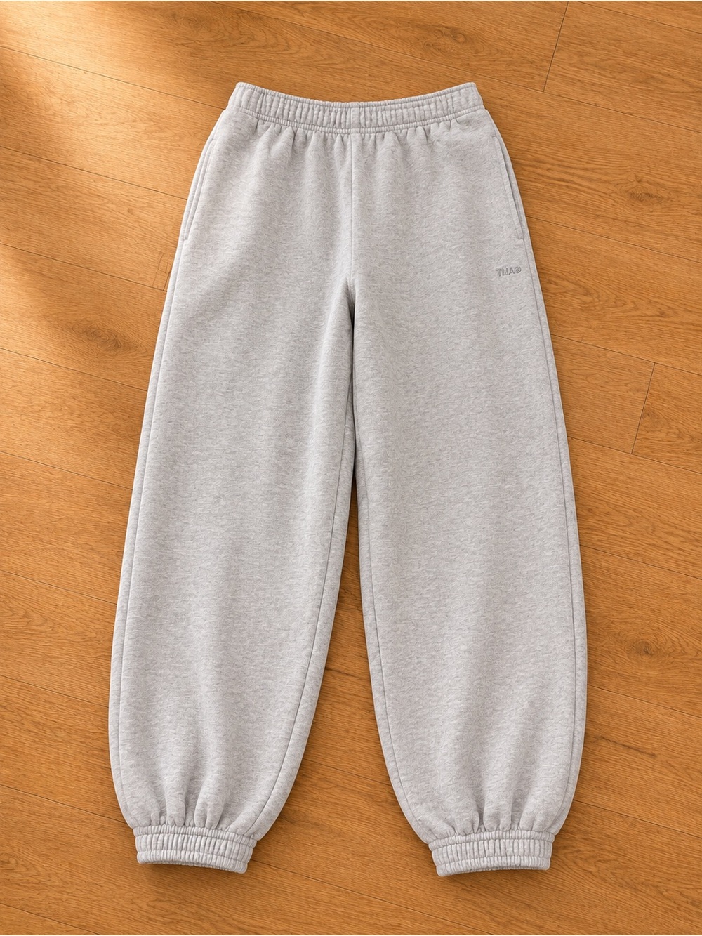 Aritzia Light Gray Cozy Fleece Joggers
